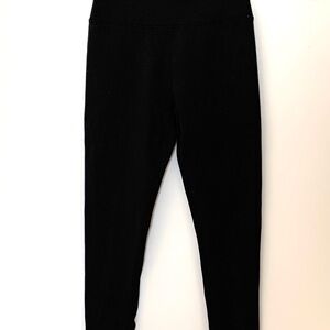 Zelle Childrens Leggings Black size Med 8 10 waist 20 in length 27 in inseam 23